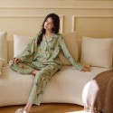 Women's Cute Print Pajamas Set - Long Sleeve Soft Sleepwear Loungewear