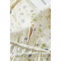 Summer Modal Satin Built-in Bra Multi-Color Print Women's Camisole Shorts Pajama Set - Supportive & Stylish