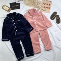 Winter Children's Clothes Thickened Golden Mink Down Leisure Comfortable pyjamas