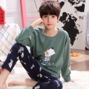 Long sleeves Cotton soft Sleepwear sets for children