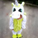 Flannel unicorn Cute cosplay onesies for children
