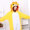 Soft Cosplay Lovely lions unisex flannel Onesie Costumes