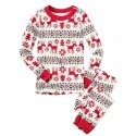 Christmas parent-child pajama sets xmas matching family pajamas