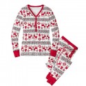 Christmas parent-child pj sets matching family pajamas