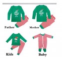 Christmas parent-child pj sets matching family pajamas