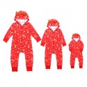 Cheap parent-child pajamas for Christmas printed family matching pjs