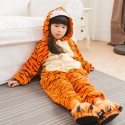 girls cartoon animal conjoined Onesie for children