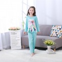 Long sleeved children's cartoon pajamas,girls Frozen queen Anna pajama