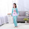 Long sleeved children's cartoon pajamas,girls Frozen queen Anna pajama