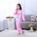 Long sleeved children's cartoon pajamas,girls Frozen queen Anna pajama