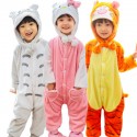 Children Dinosaur animals flannel twins Onesies