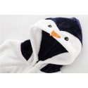 Baby warm penguin crawling set of onesie for children