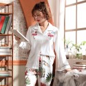 Cotton knitted pajamas new autumn winter pajama sets in Spring /Autumn