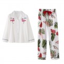Cotton knitted pajamas new autumn winter pajama sets in Spring /Autumn