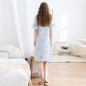Comfortable women cotton sleepdress soft printed lounge pajamas female