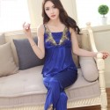 New lady emulation Three Piece pyjamas sexy long sleeve pajama sets female