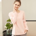 Long sleeved cotton sleepwear for women