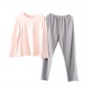 Long sleeved cotton sleepwear for women