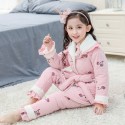 Children's COTTON PAJAMA set with velvet family matching pajamas in Fall / Winter
